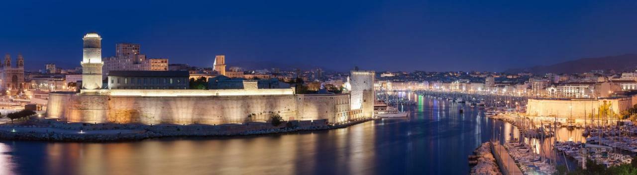 Vieux Port Proximite Panier Clim Central Cachet Marseille Exterior photo